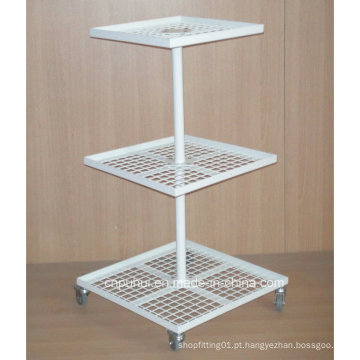 3 Tier Metal Floor Display Rack (PHY394)